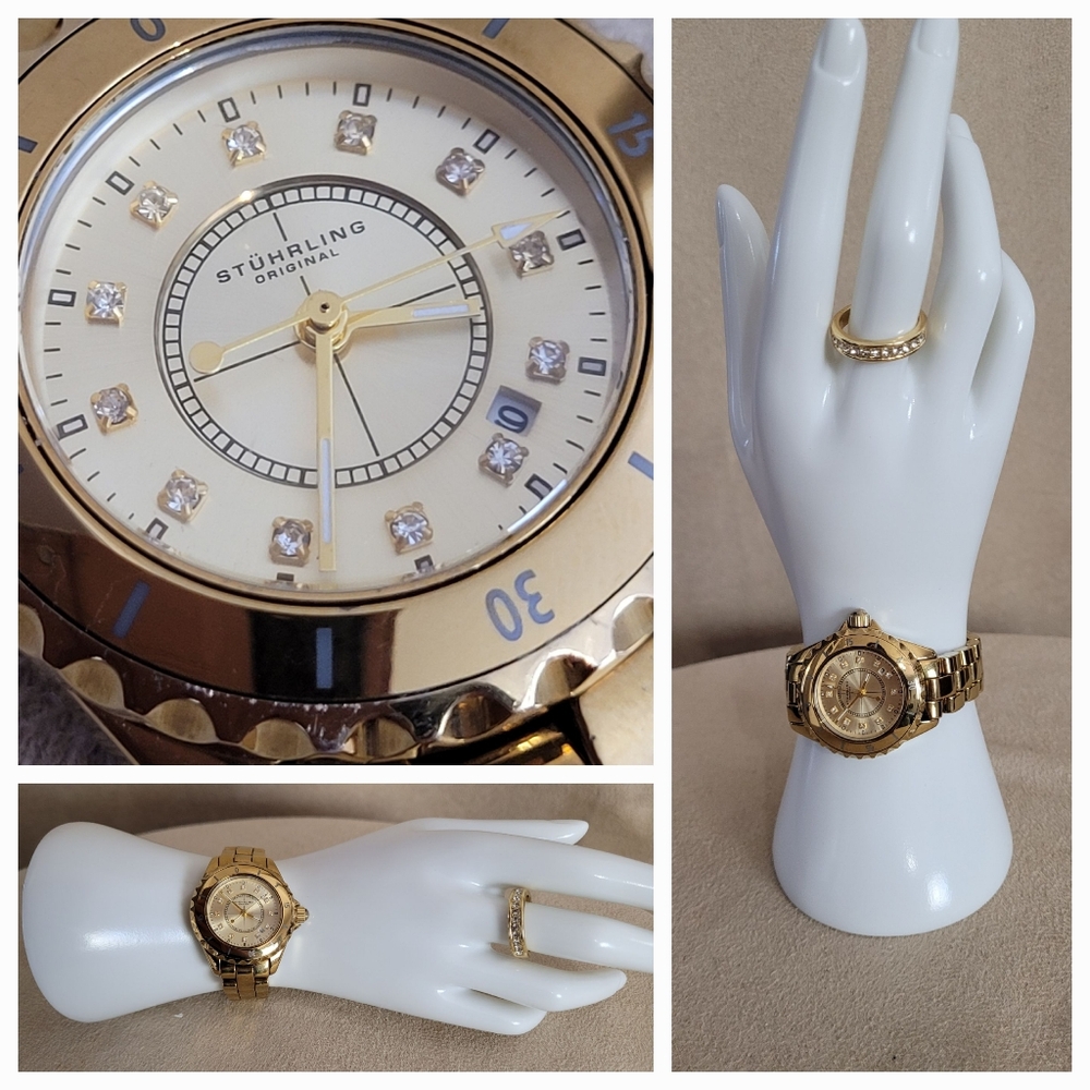 Stuhrling Original Gold Women's Watch - Picture 7 of 9